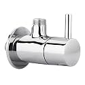 Hindware F280004CP Angular Stop Cock (Flora) with Chrome Finish