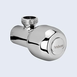 hindware f850030cp angular stop cock angle valve for bathroom with chrome finish