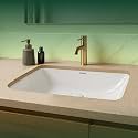 Hindware Italian Collection Garnet Under the Counter Wash Basin for Bathroom | Made of Ceramic | Star White Color | 10-Year Manufacturer Warranty