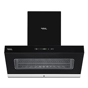 hindware smart appliances  octavia 75 cm chimney  1350 cmh  maxx silence  auto clean  filterless  touch with gesture control motion sensor  10 yrs warranty on motor amp 2 yrs on product black