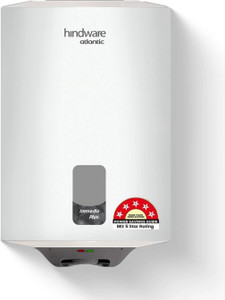 hindware smart appliances immedio plus 10 l storage water geyser  5 star bee energy rating  glassline tanked