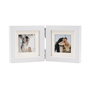Hinged Double 4x4 Picture Frame Tempered GlassHomeOffice
