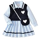 HINTINA Toddler Girl Uniform Dress Picture Day Outfits for School 18M-7Y