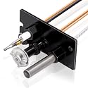 Hiorucet 10002265 Propane Gas 3 Way SIT Pilot Assembly Kits for Majestic, Monessen, Temco, and Vermont Castings Fireplaces, SRV10002265 Pilot Assembly Replacement Parts with Thermocouple, Thermopile.