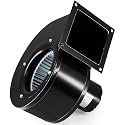 Hiorucet 1TDR3 Centrifugal Blower Motor Replaces Dayton 1TDR3, 1TDR3A, 4C447, PU-4C447, B45227, Draft Inducer Blower Motor Compatible with Englander Pellet Stove 25-PDV, 25-PI, 55-SHP22, 55-SHP20
