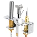 Hiorucet 4021-733 Pilot Assembly for Heatilator GNDC30, GNDC33, GNDC36, Heat-N-Glo and Quadrafire Fireplaces Parts, Heatilator and Heatnglo Propane Pilot Assembly 25661 with Thermocouple, Thermopile.