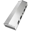 Hiorucet 9904190091 Heat Manifold Replacement Kits for Masterbuilt Gravity Series 1050 Accessories, Stainless Steel Manifold Heat Shield for Masterbuilt 1050 Smoker Parts Model MB20041220, MB20041320.