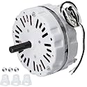 Hiorucet F0510B2944, F0510B2705 Power Attic Vent Fan Motor Replacement for Lomanco, Lomancool 2000 &amp; 1800, F0510B2497, F0510B2536, A0416B2059 Ventilator Fan Motor Kit, 1/10 Hp, 1100 RPM, 120 Volts.