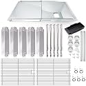 Hiorucet Grill Drip Pan Kits for Nexgrill Replacement Parts 5 Burner 720-0888N, 720-0888, Nexgrill 4 Burner 720-0830H, 720-0783E, Adjustable Grill Grease Tray for Nexgrill 720-0888N Replacement Parts.