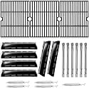 Hiorucet Grill Grate Parts for Kenmore 6 Burner 146.47223610, Kenmore 4 Burner 146.16198211, 146.10016510, 146.16197211, 146.34461410, 146.16198210, 146.16197210 Kenmore BBQ Grill Replacement Parts.