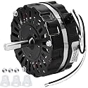 Hiorucet Power Attic Vent Fan Motor Replacement for Lomanco F0510B2944, F0510B2705, F0510B2497, F0510B2536, A0416B2059 Ventilator Fan Motor Kit for Lomancool 2000 & 1800, 120V.