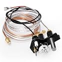 Hiorucet Propane Gas (LP) 69L18 Pilot Assembly Kits for Lennox Elite, IHP, Merit, Superior, Astria Fireplaces and Inserts, 69L1801, J4118, 902162 Pilot Replacement Parts with Thermocouple, Thermopile.