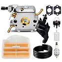 Hipa 506450401 Carburetor for Husqvrana 445 450 Chainsaw ZAMA C1M-EL37B