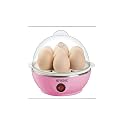 HIPHONIC Egg Boiler Electric Automatic Off 7 Egg Poacher for Steaming, Cooking Also Boiling and Frying.* (Multi Colour, 400 Watts)!! (SINGAL LAYER)