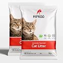 Hipkoo Exclusive Cat Litter 10Kg 100% Natural Lavender Scented Clumping Bentonite Clay Dust Free Premium Absorbent Eco-Friendly Sand for All Breeds of Cats 2 Packs of 5 Kgs (Combo)