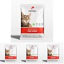 HIPKOO SPORTS, Exclusive Cat Litter 5Kg 100% Natural Lavender Scented Clumping Bentonite Clay Dust |Premium Absorbent Eco-Friendly Sand for All Breeds of Cats (Pack of 4)