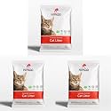 HIPKOO SPORTS, Exclusive Cat Litter 5Kg 100% Natural Lavender Scented Clumping Bentonite Clay Dust Free Premium Absorbent Eco-Friendly Sand for All Breeds of Cats (Pack of 3)