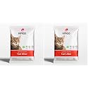 Hipkoo Exclusive Cat Litter 10Kg 100% Natural Lavender Scented Clumping Bentonite Clay Dust Free Premium Absorbent Eco-Friendly Sand for All Breeds of Cats 2 Packs of 5 Kgs (Combo)