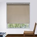 HIPPO Blackout Roller Blinds for Windows with One Click Headrail for Easy Installation Roll Up Down Blind for Home &amp; Office (Euro-Beige, 3FTX7FT)