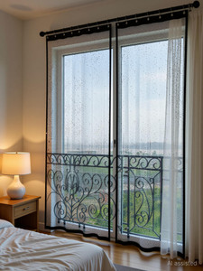 Hippo 274.32 cm 9 ft Door PVC