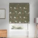 HIPPO Printed Blackout Indoor Roller Blinds for Windows AKAAR Design Rolling Curtains Corded Roll Up and Down Blind for Home Office (3X5 FT)