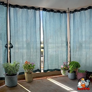 HIPPO 150 GSM Outdoor Sun Blocking Balcony