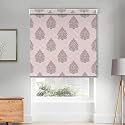 HIPPO Printed Blackout Indoor Roller Blinds for Windows AKAAR Design Rolling Curtains Corded Roll Up and Down Blind for Home Office (3X5 FT)