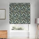HIPPO Printed Blackout Indoor Roller Blinds for Windows AKAAR Design Rolling Curtains Corded Roll Up and Down Blind for Home Office (3X5 FT)
