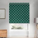 HIPPO Printed Blackout Indoor Roller Blinds for Windows AKAAR Design Rolling Curtains Corded Roll Up and Down Blind for Home Office (3X5 FT)