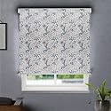 HIPPO Printed Blackout Indoor Roller Blinds for Windows Flora&amp;Fauna Design Rolling Curtains Corded Roll Up and Down Blind for Home Office (3X5 FT)