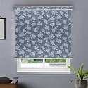HIPPO Printed Blackout Indoor Roller Blinds for Windows Solar-Bunch Design Rolling Curtains Corded Roll Up and Down Blind for Home Office (4X5 FT)