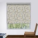HIPPO Printed Blackout Roller Blinds for Windows, One Click Headrail for Easy Installation Roll Up Down Blind for Home &amp; Office (Fern, 3FTX5FT)