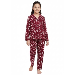 hippodrome unisex cotton cartoon night suit