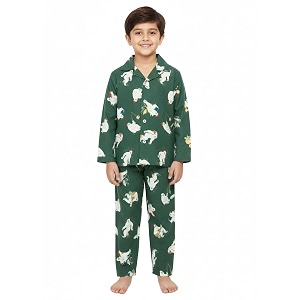 hippodrome unisex cotton cartoon night suit