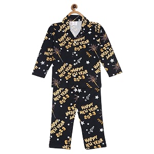 hippodrome unisex cotton cartoon night suit