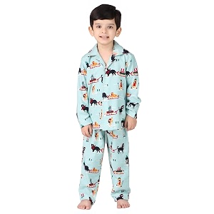 hippodrome unisex cotton cartoon night suit