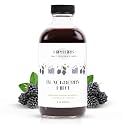 HipStirs Blackberry Mint Syrup for Cocktails, Made with Natural Ingredients