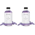 HipStirs Lavender Haze Syrup | Real Ingredients Make Our Luxurious Lavender Syrup for Drinks a Great Floral Mixer for Any Beverage | Small Batch, Non-GMO, Vegan Drink Mixer | 8 Oz, Pack of 2