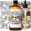 HIQILI Citrus Bloom &amp; Amber Fragrance Oil for Candle, Soap &amp; Diffuser