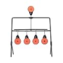Hiram Resetting Target with Portable Design and Shooting Spots, Rated for .22 .177 Caliber