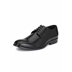 HiRELS Mens Derby Shoe Collection Cap Toe