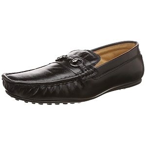 HiRELS Mens Original Genuine Leather Lightweight Anti-Skid