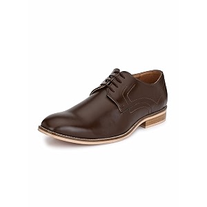 HiRELS Mens Derby Shoe Collection Cap Toe