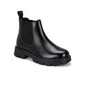 HiREL39S Premium PU Chelsea Boots for Men