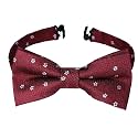 HISDERN Bow Ties for Boys Pre Tied Toddler Bow Tie Adjustable Kids Bowties Clip On Fun Patterned Bowties for Wedding Party