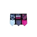 HISDERN Mens Ties Set 5PCS Collection Tie with Pocket Sqaure Formal Business Necktie Present Box Neckties Set for Men