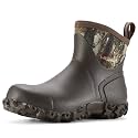 HISEA Men39s Rubber Rain Boots Waterproof Ankle