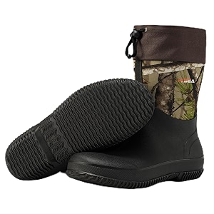 HISEA Unisex Mid Calf Rubber Garden Boots