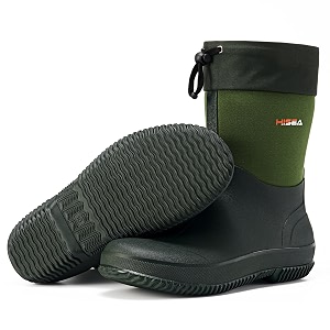 HISEA Unisex Mid Calf Rubber Garden Boots