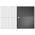 Hisencn 17 Inches Grill Grate and Griddle for Nexgrill Replacement Parts